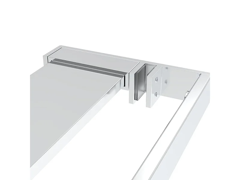 Estantería de Ducha Cromada de Aluminio para Pared de Estilo Italiano 115 cm