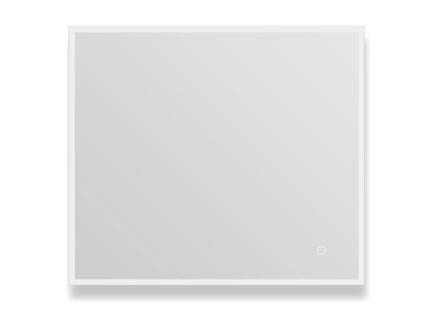 Specchio rettangolare LED L60/80cm cornice retroilluminata ECLIPS