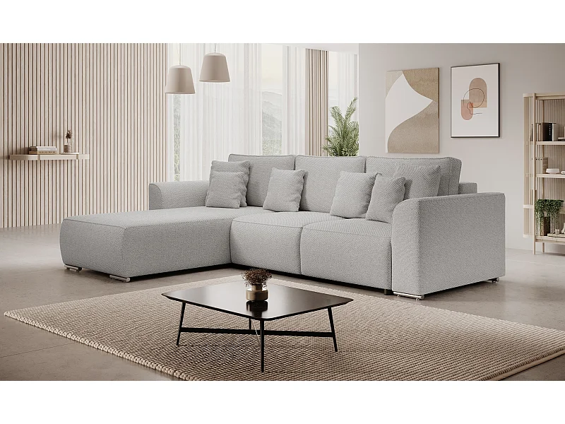 BEDANTE Ecksofa mit Schlaffunktion GUSTO L Curio 80 Links
