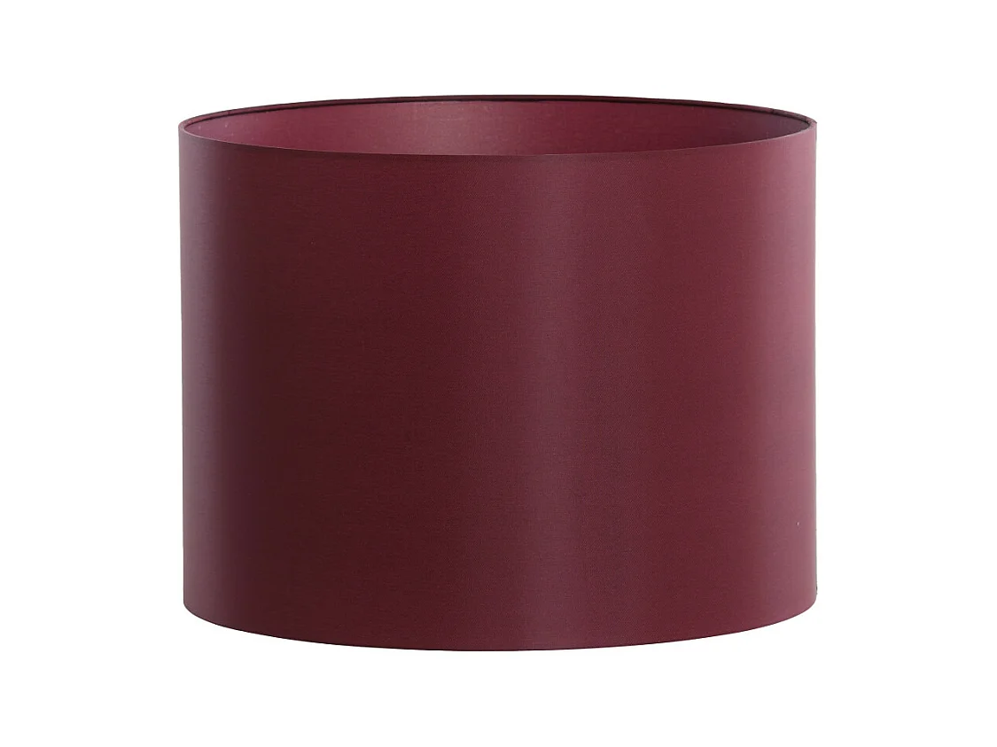 Abat-jour IMANI - Ø30x21cm - Rouge