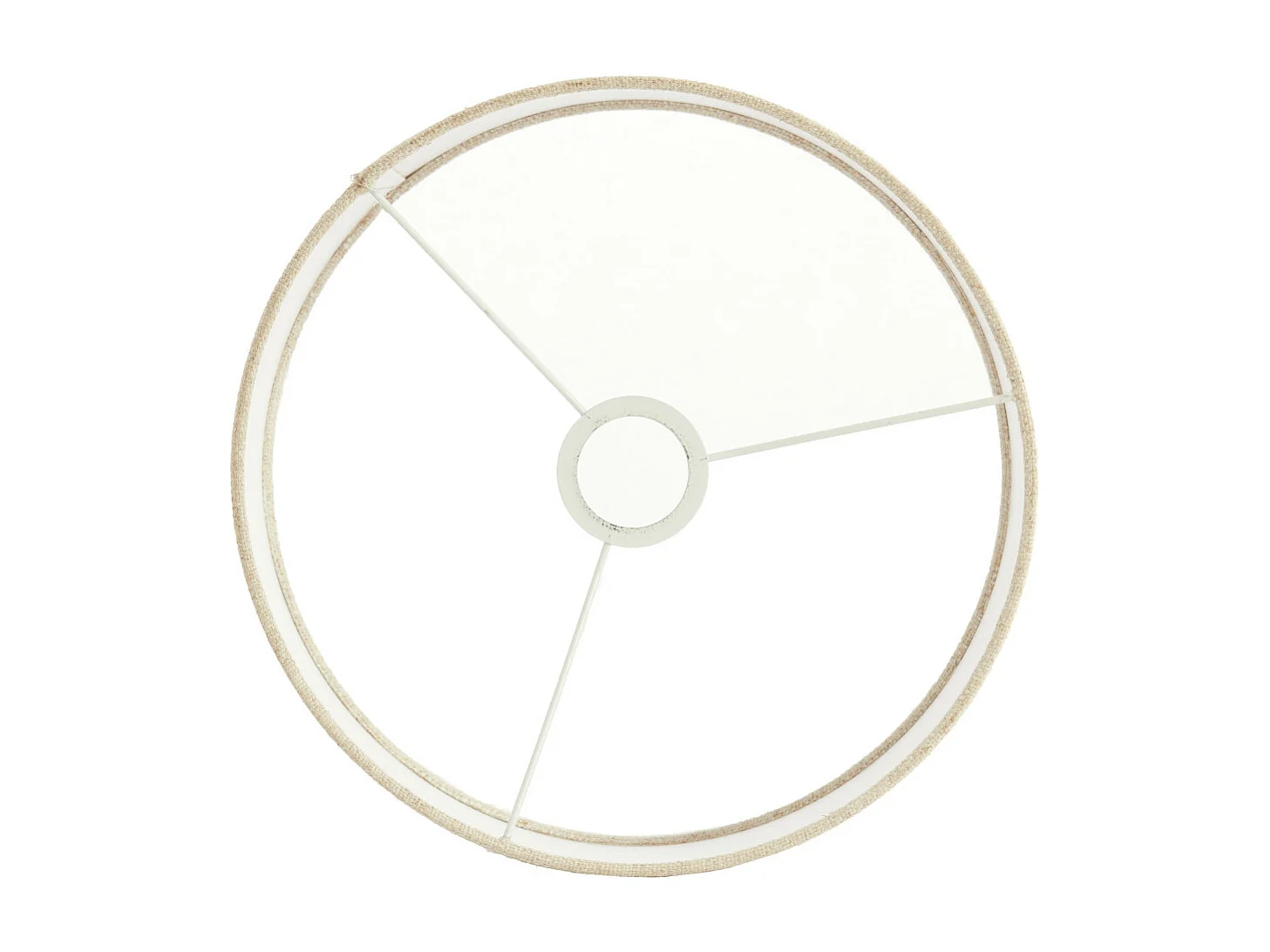 Abat-jour LIVIGNO - Ø30x21cm - Marron