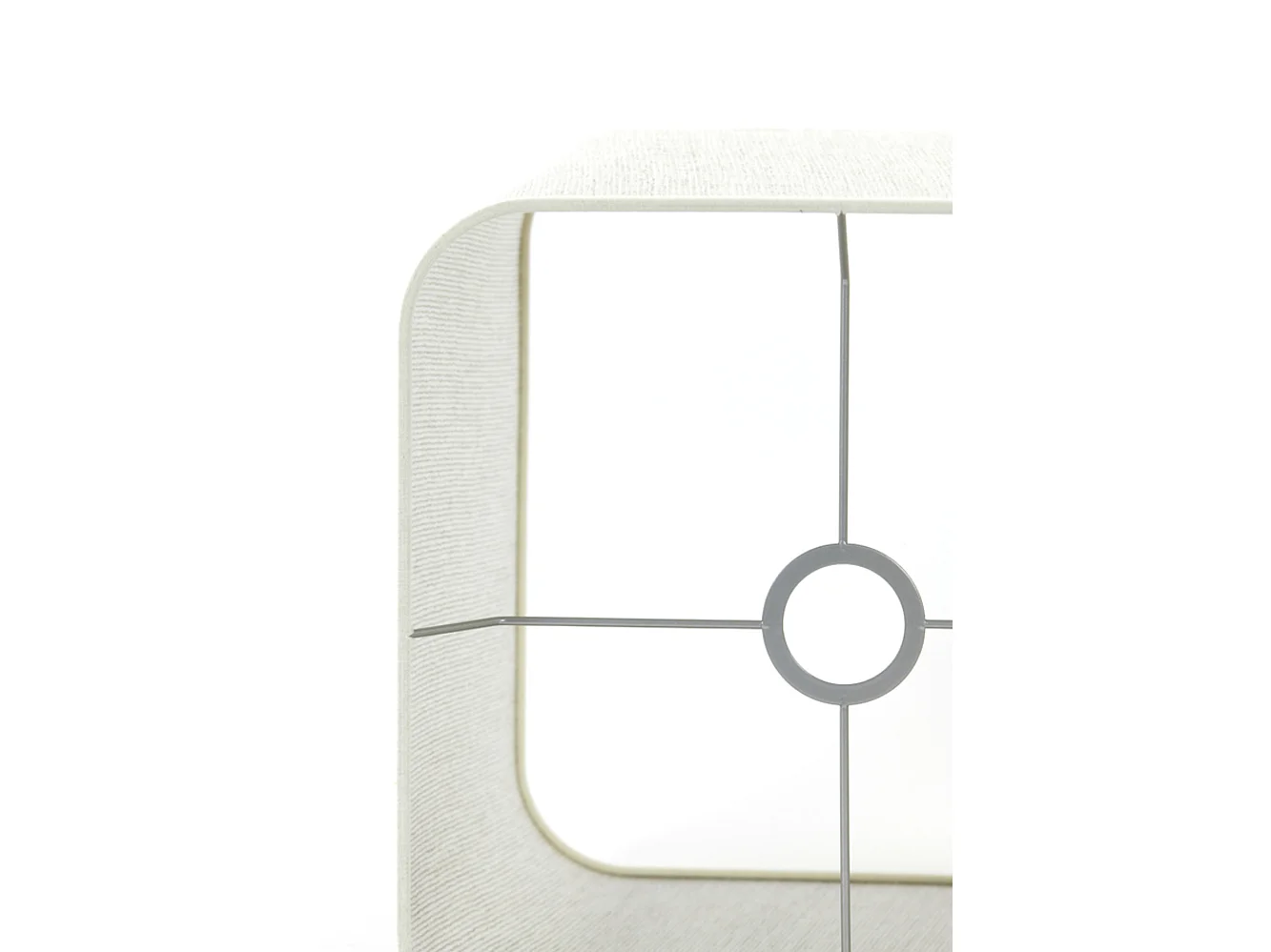 Abat-jour BRESKA - Ø30x35cm - Blanc