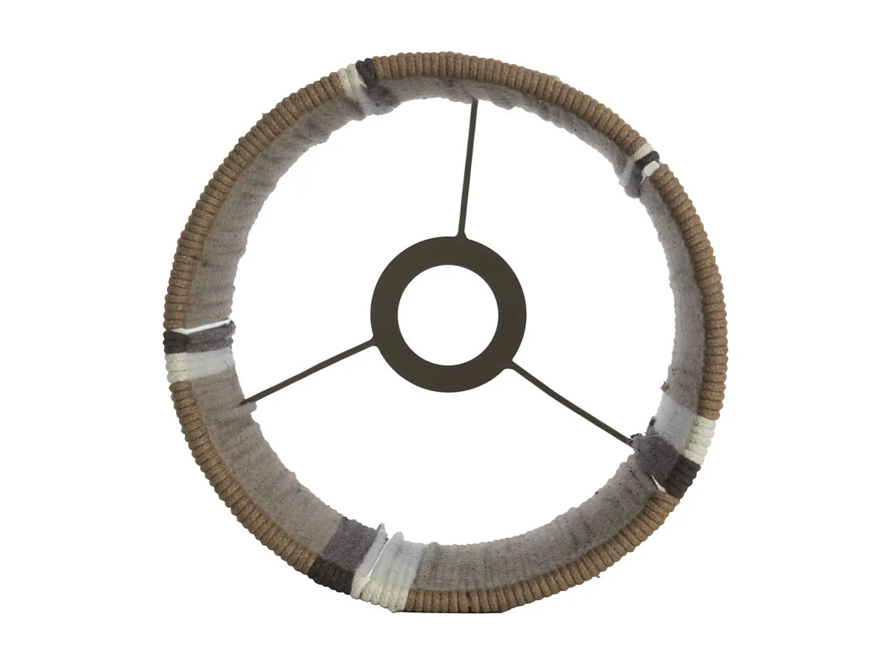 Lampenkap MEDAN - Ø20x30cm - Bruin