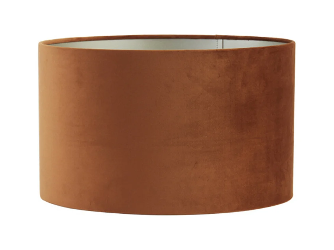 Abat-jour VELOURS - Ø35x21cm - Orange