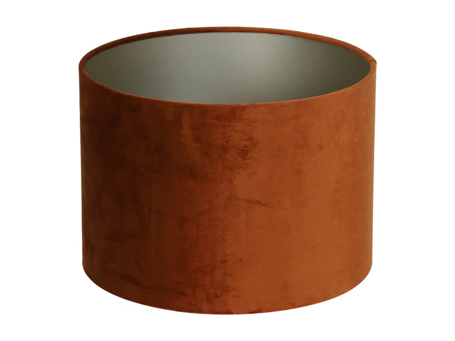 Abat-jour VELOURS - Ø35x21cm - Orange