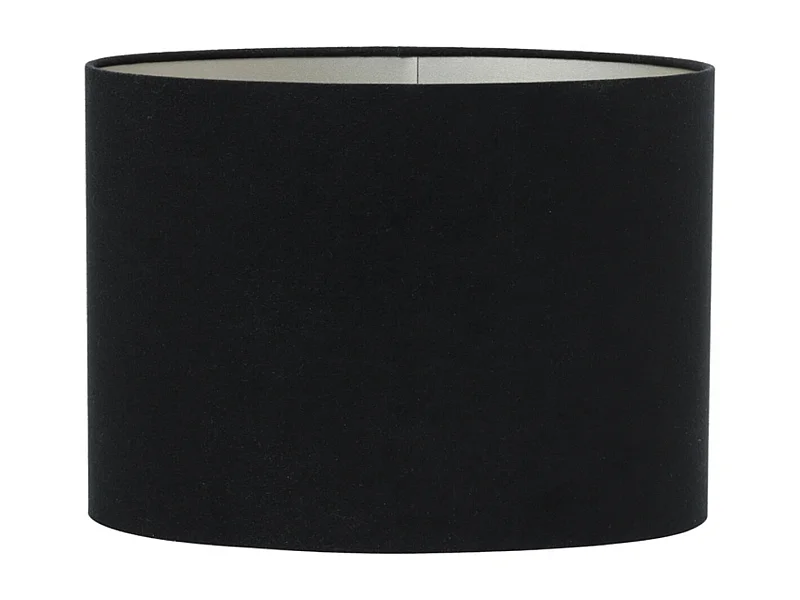 Abat-jour VELOURS - 38x17,5x28cm - Noir
