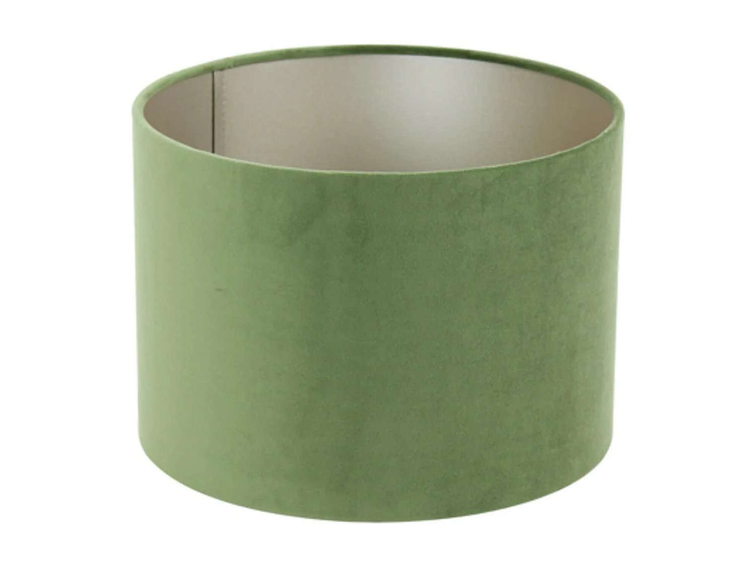 Abat-jour VELOURS - Ø20x15cm - Vert