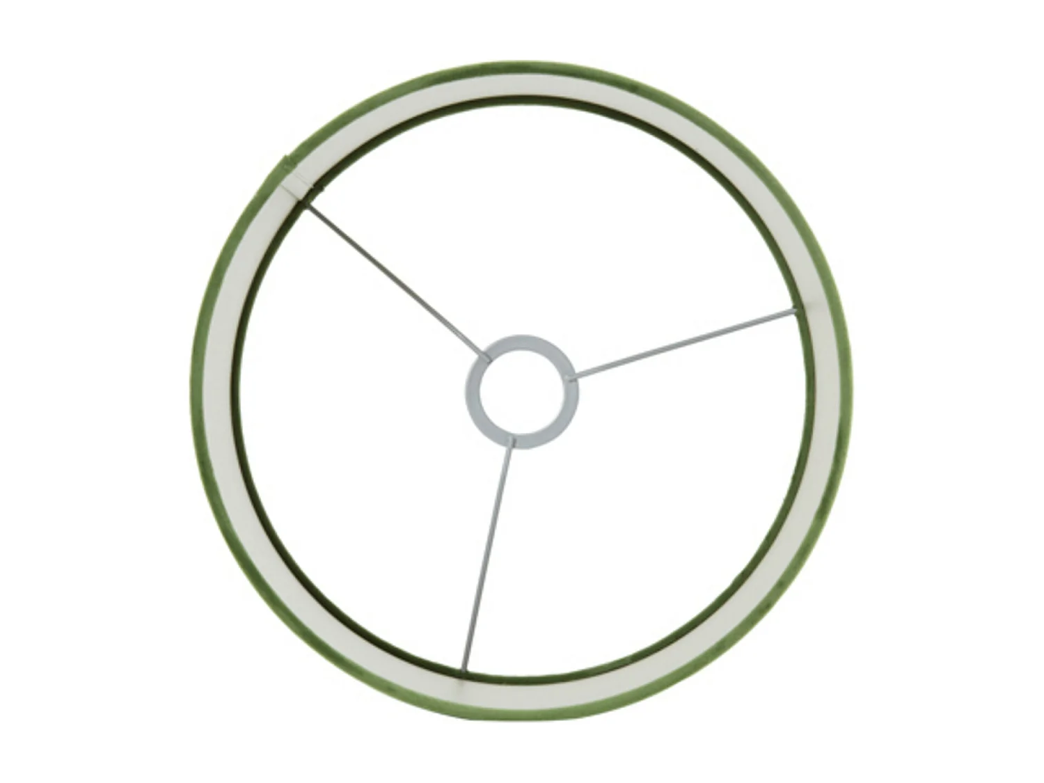 Abat-jour VELOURS - Ø20x15cm - Vert