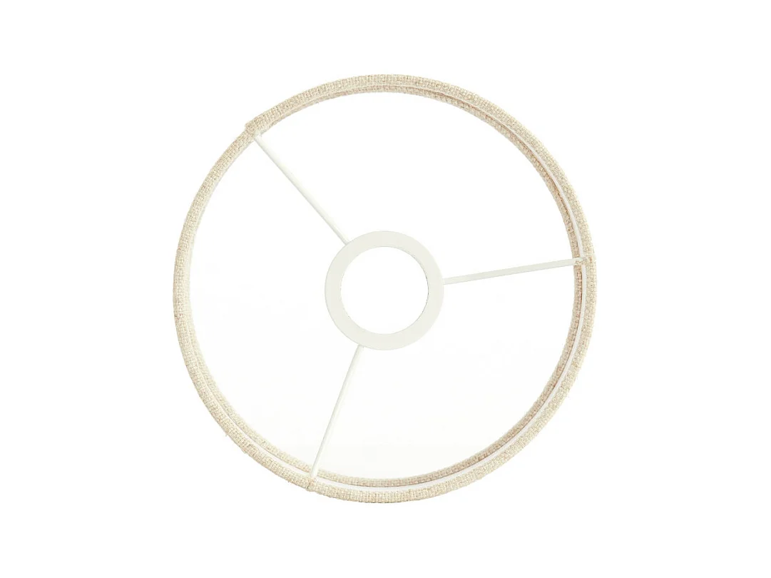 Lampenschirm LIVIGNO - Ø20x15cm - Braun