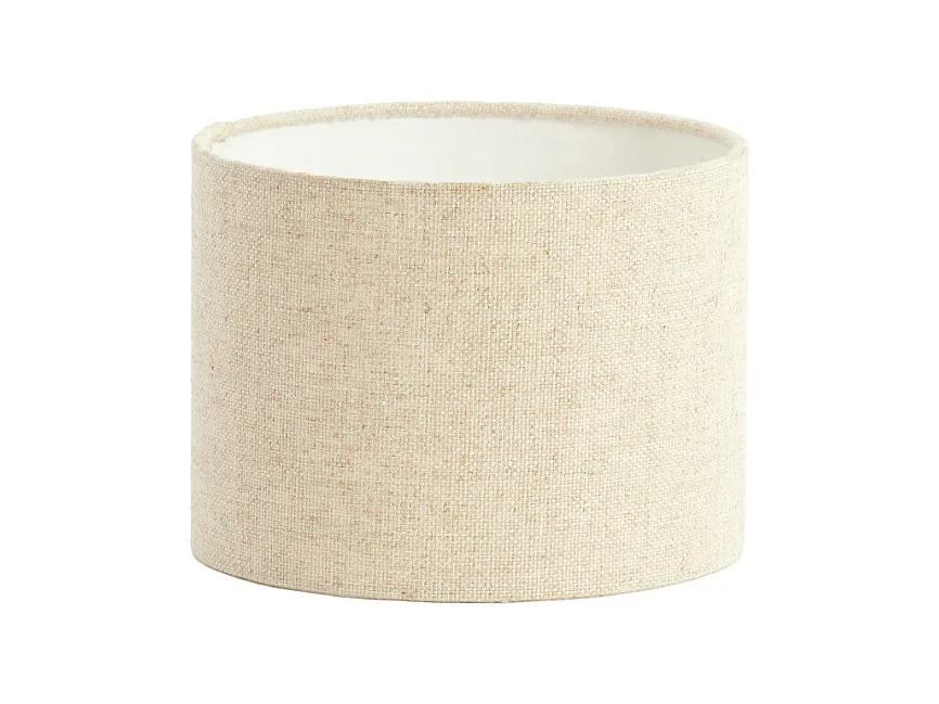 Abat-jour LIVIGNO - Ø20x15cm - Marron