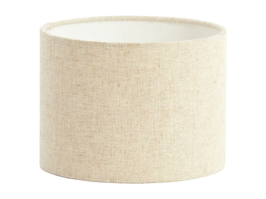 Abat-jour LIVIGNO - Ø20x15cm - Marron