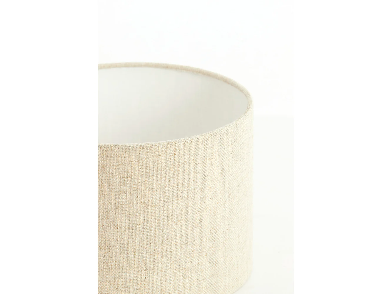 Abat-jour LIVIGNO - Ø20x15cm - Marron