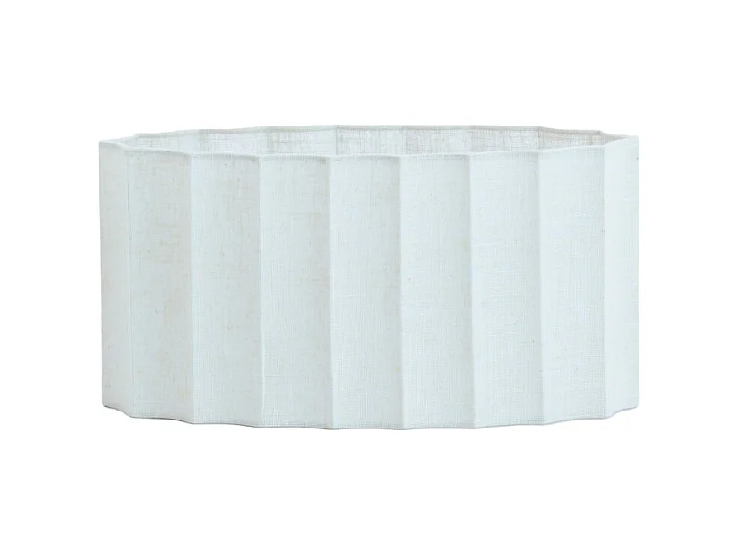 Abat-jour DISLI - 38x17,5x19cm - Blanc