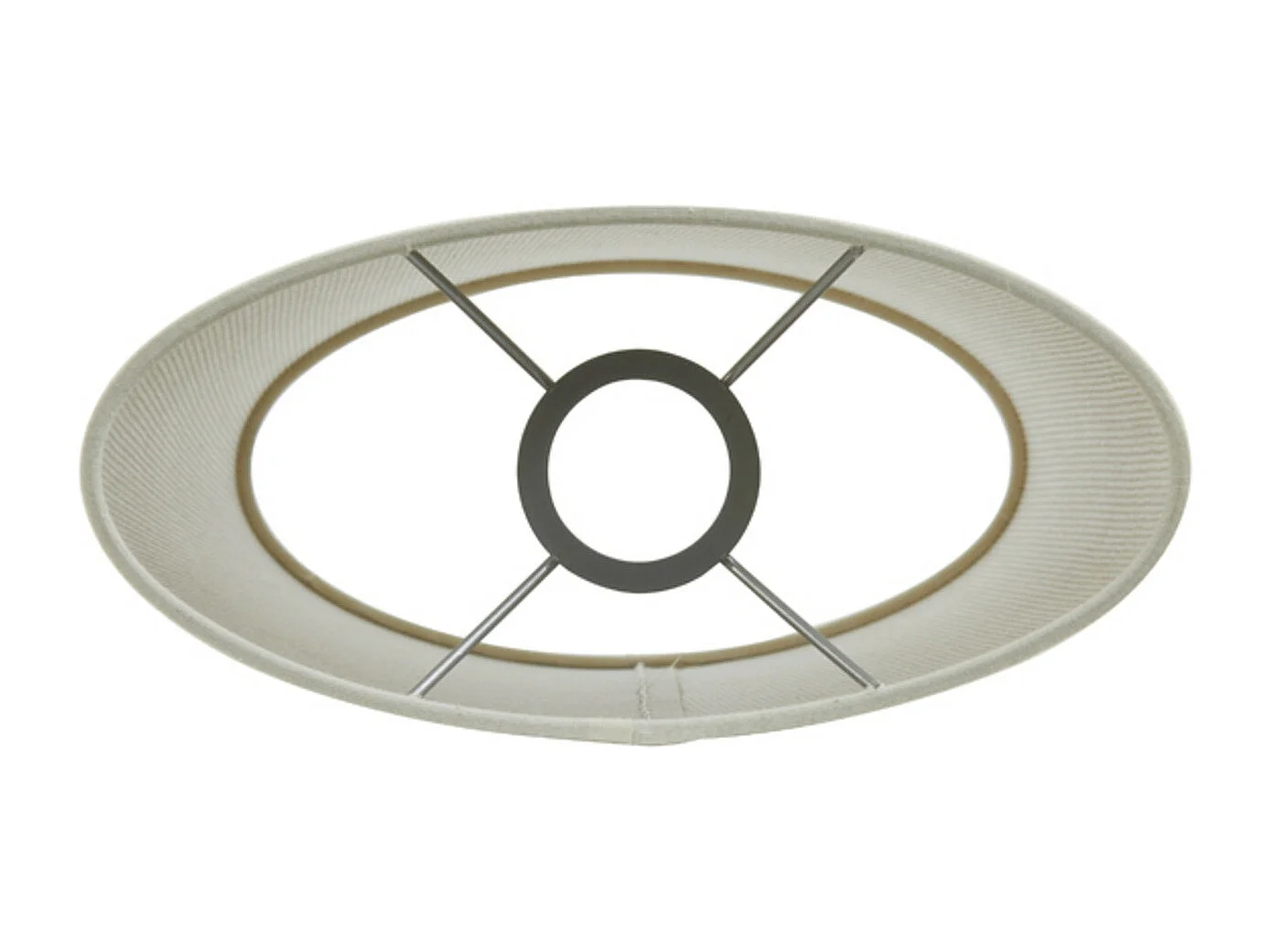 Lampenschirm BRESKA - 25x21x28cm - Weiß