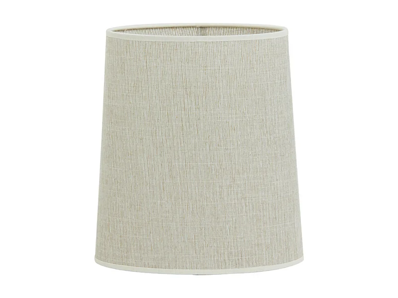 Abat-jour BRESKA - 25x21x28cm - Blanc