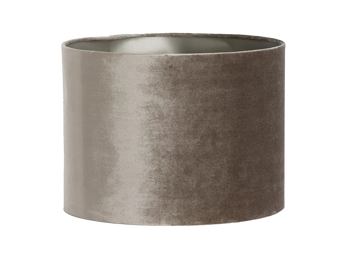 Abat-jour PALATA - Ø30x21cm - Marron