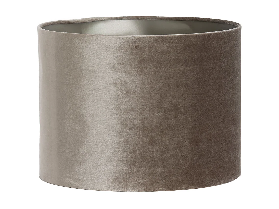 Abat-jour PALATA - Ø30x21cm - Marron