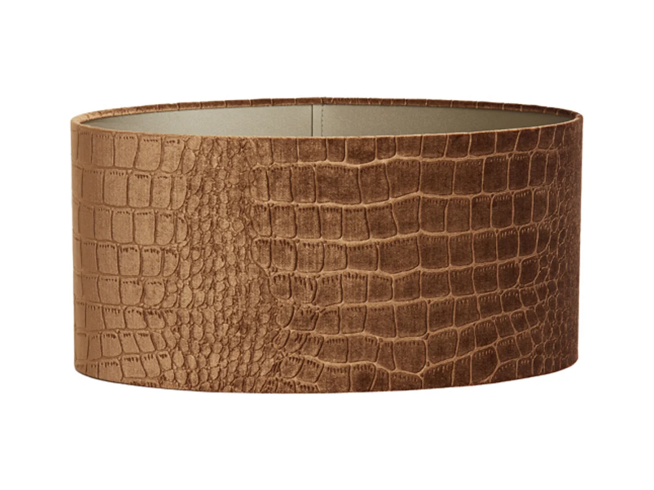 Lampenschirm PRAYA - 45x21x22cm - Braun