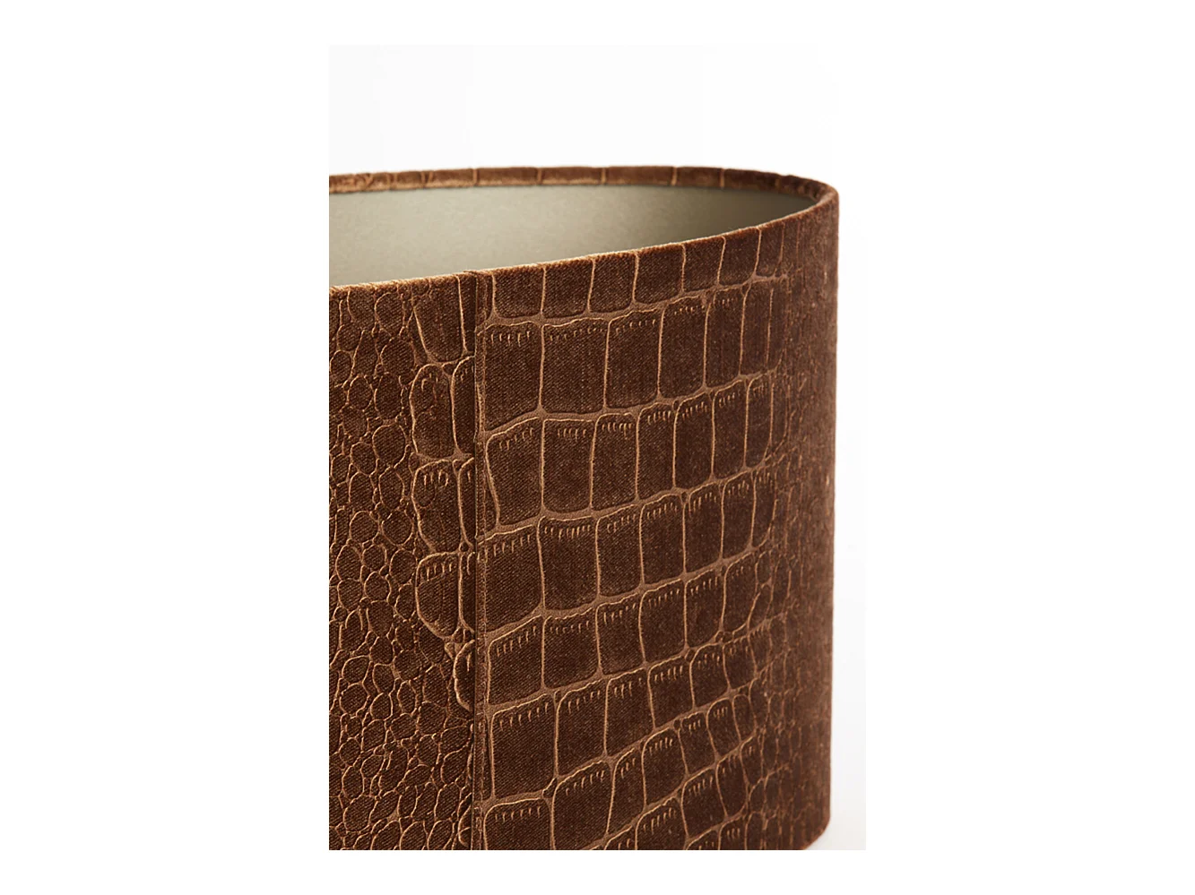 Lampenschirm PRAYA - 45x21x22cm - Braun