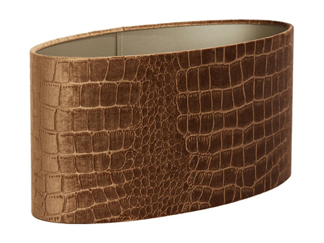 Abat-jour PRAYA - 45x21x22cm - Marron