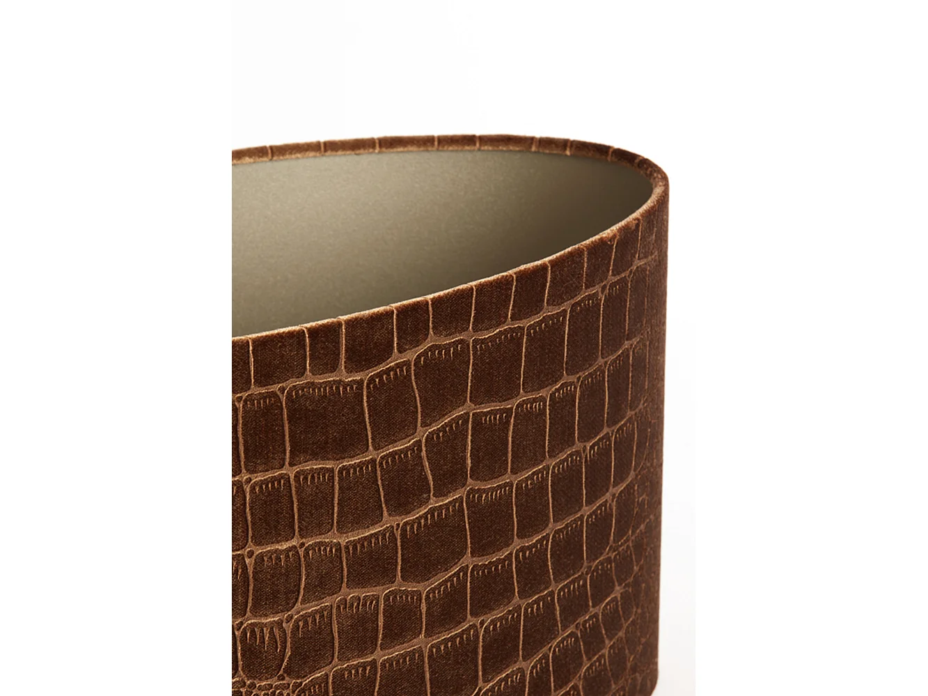 Abat-jour PRAYA - 45x21x22cm - Marron