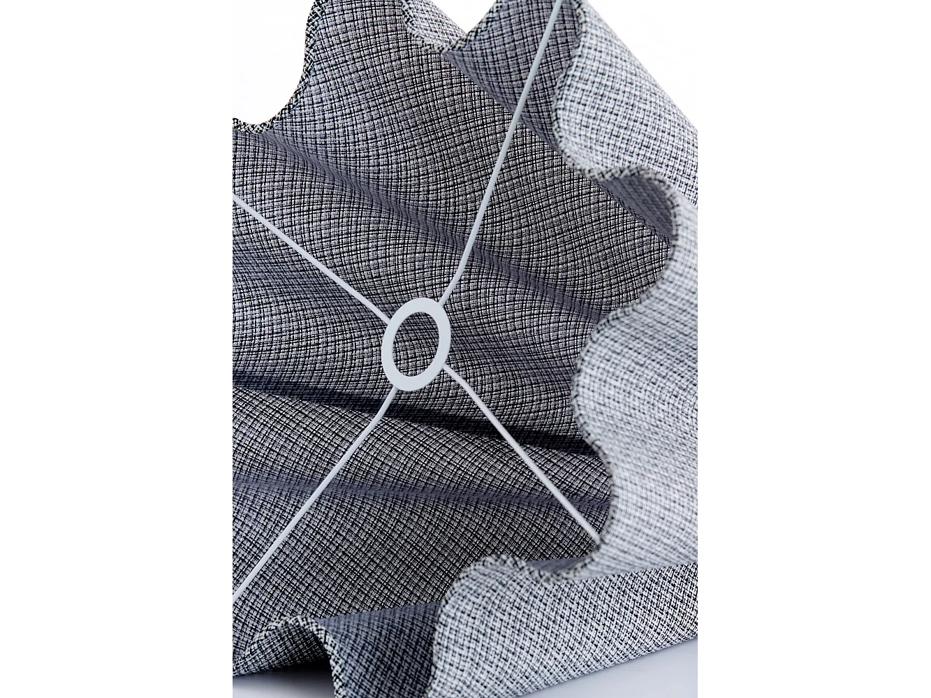 Lampenschirm BEZAHA - 35x10,5x20cm - Schwarz