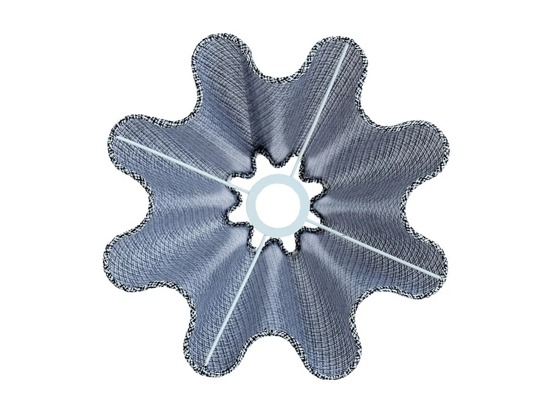 Lampenschirm BEZAHA - 35x10,5x20cm - Schwarz