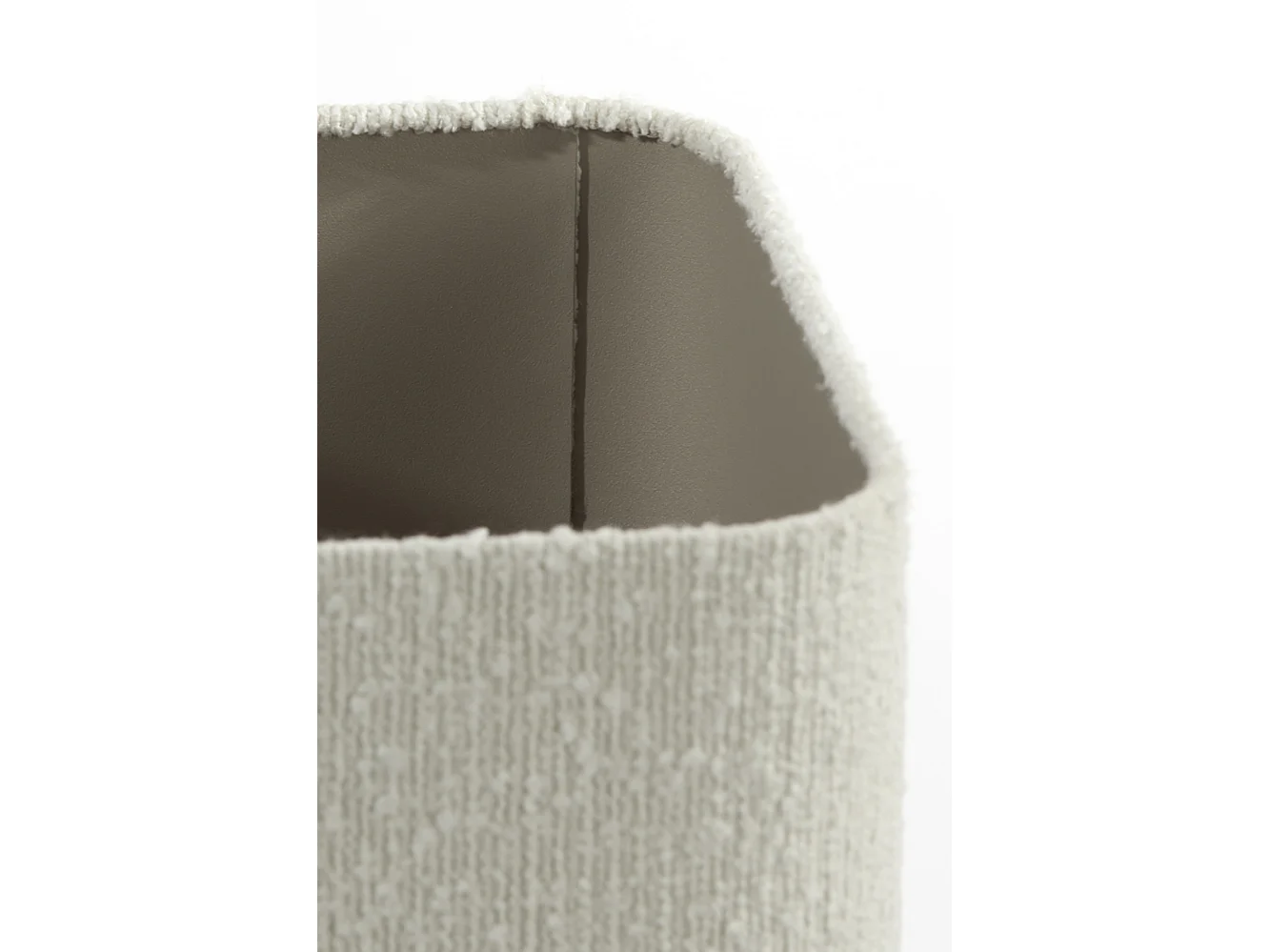 Abat-jour BOLERO - Ø30x35cm - Blanc