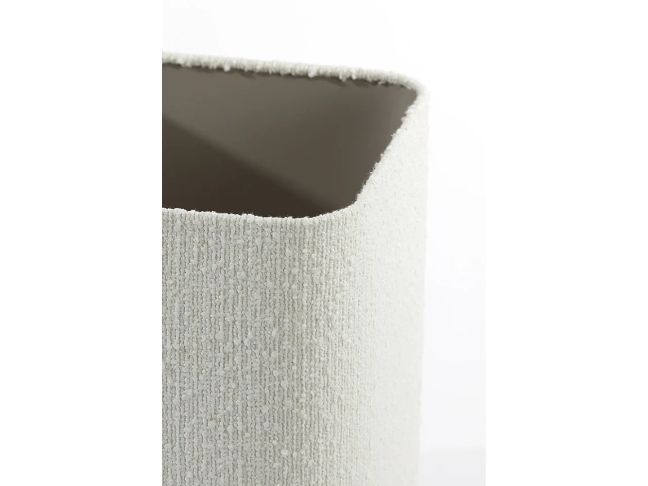 Abat-jour BOLERO - Ø30x35cm - Blanc