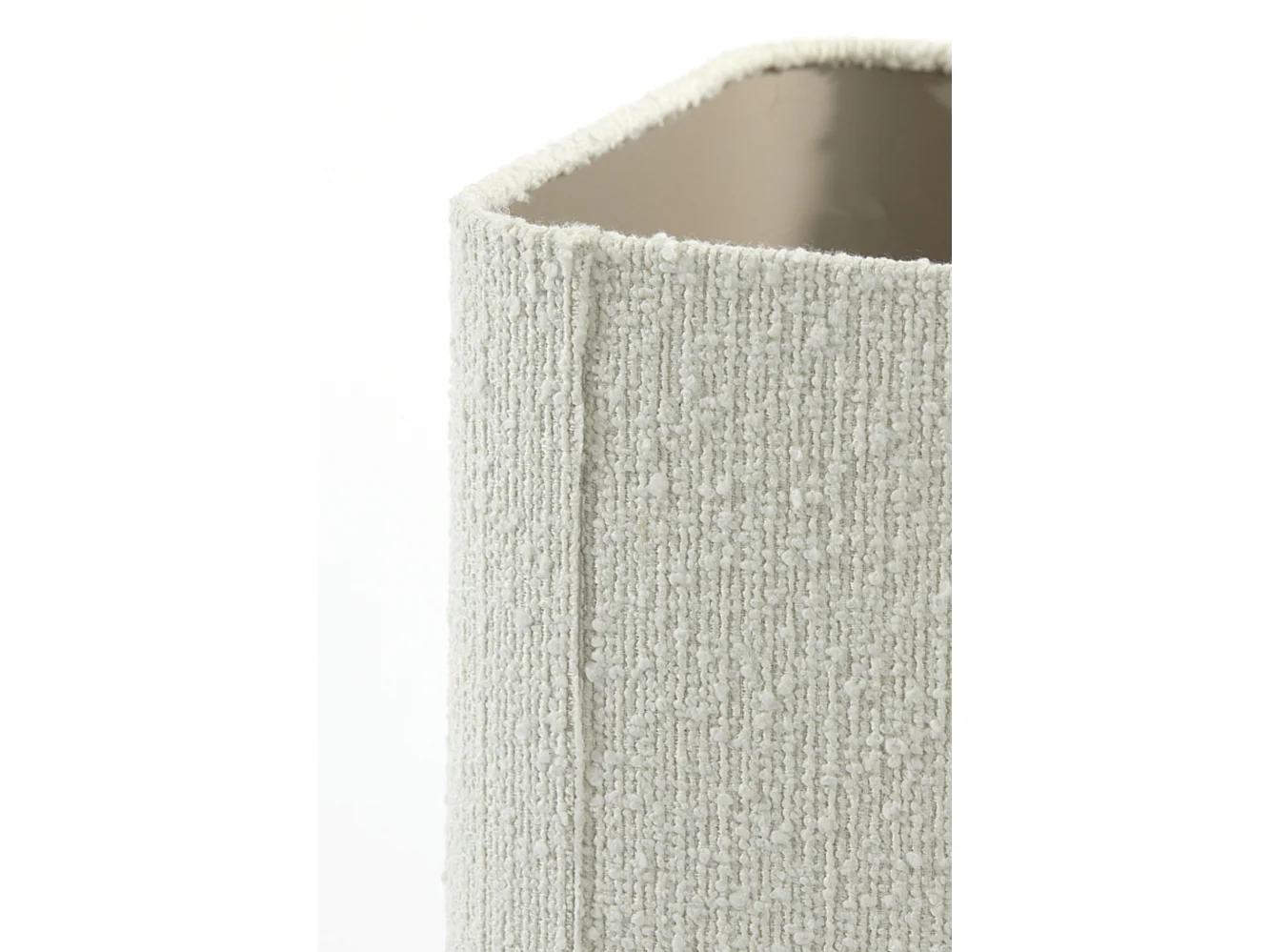 Abat-jour BOLERO - Ø30x35cm - Blanc