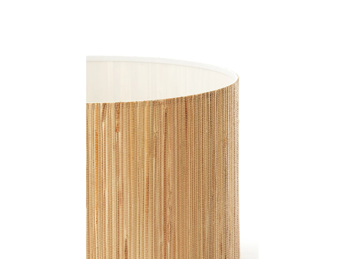 Lampenkap SIMONIS - Ø40x25cm - Wit