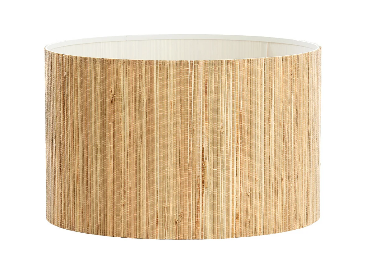 Abat-jour SIMONIS - Ø40x25cm - Blanc