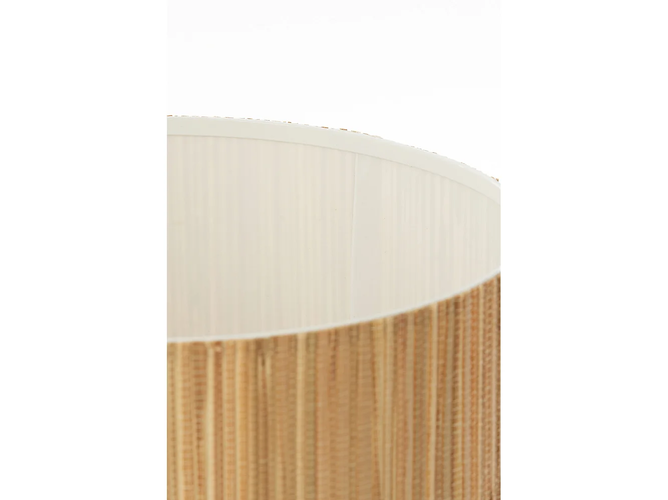 Abat-jour SIMONIS - Ø40x25cm - Blanc