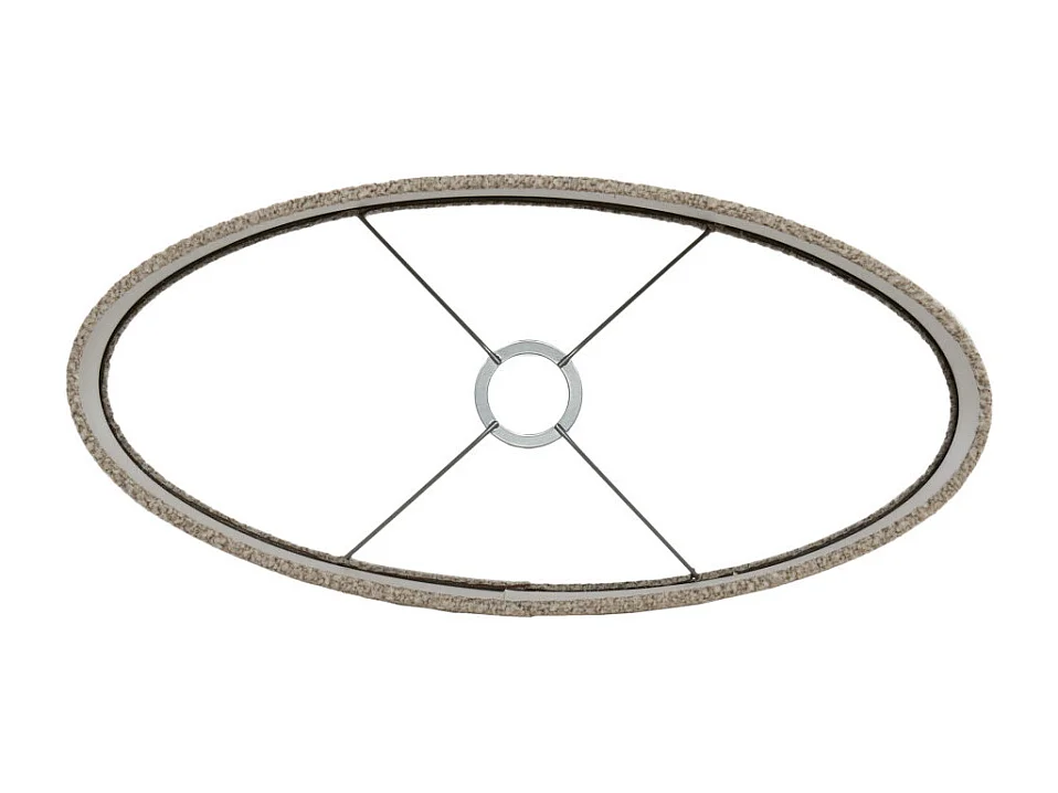 Lampenkap BRANDY - 45x21x32cm - Bruin