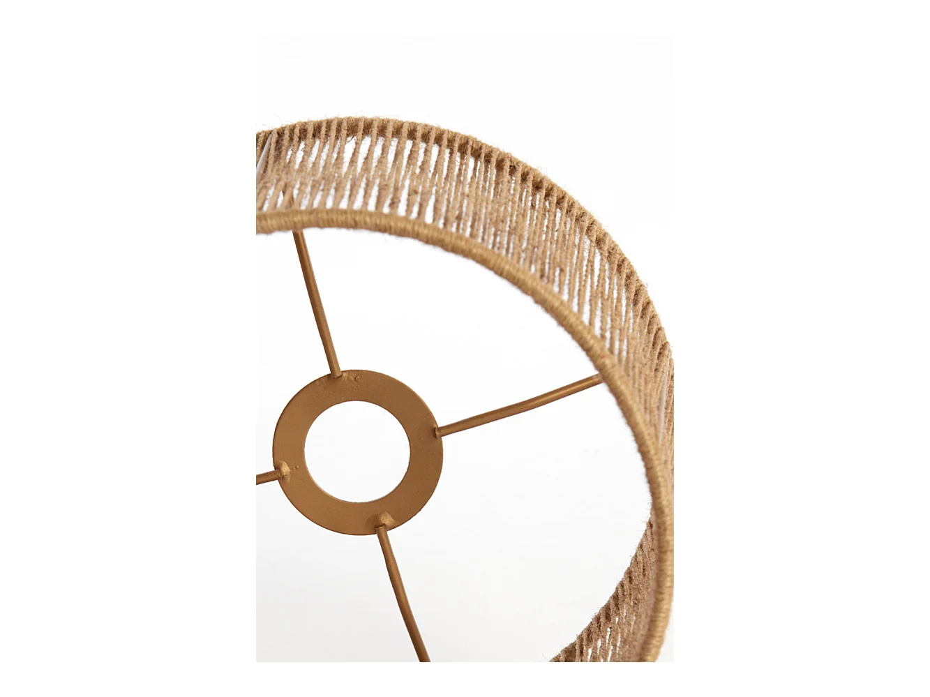 Lampenschirm TOSSA - Ø30x21cm - Braun