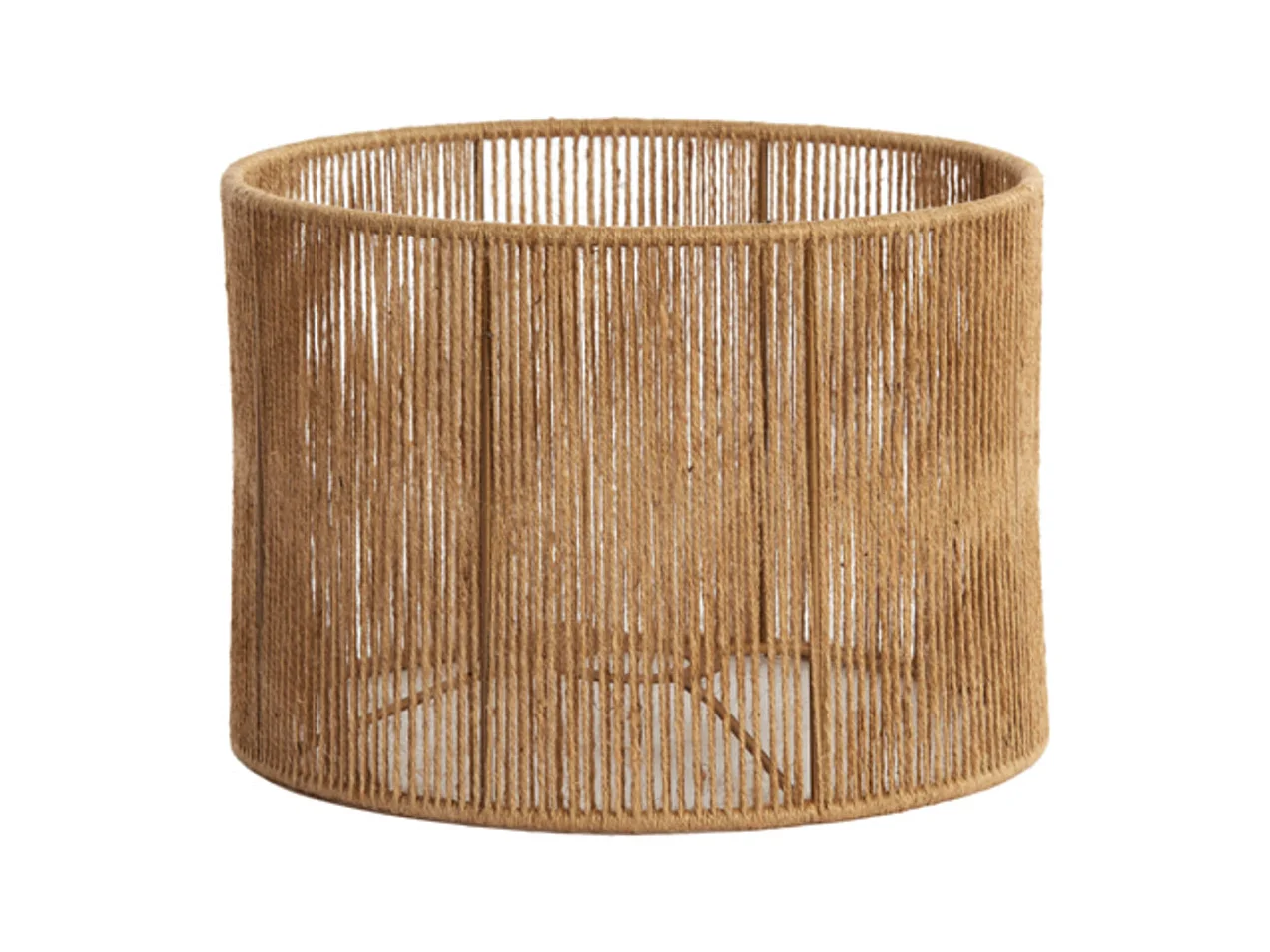 Abat-jour TOSSA - Ø30x21cm - Marron
