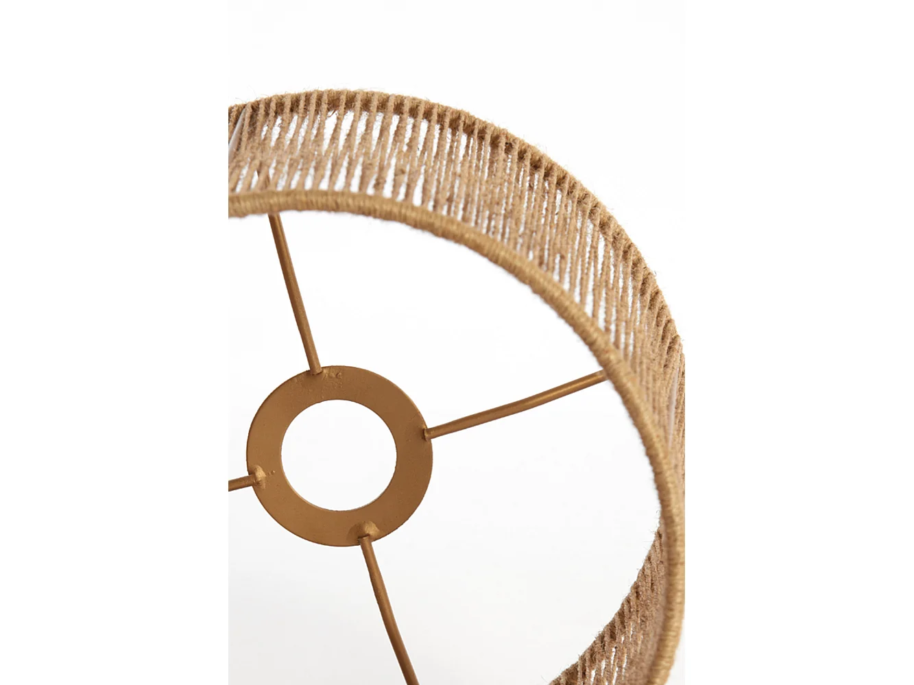 Abat-jour TOSSA - Ø30x21cm - Marron