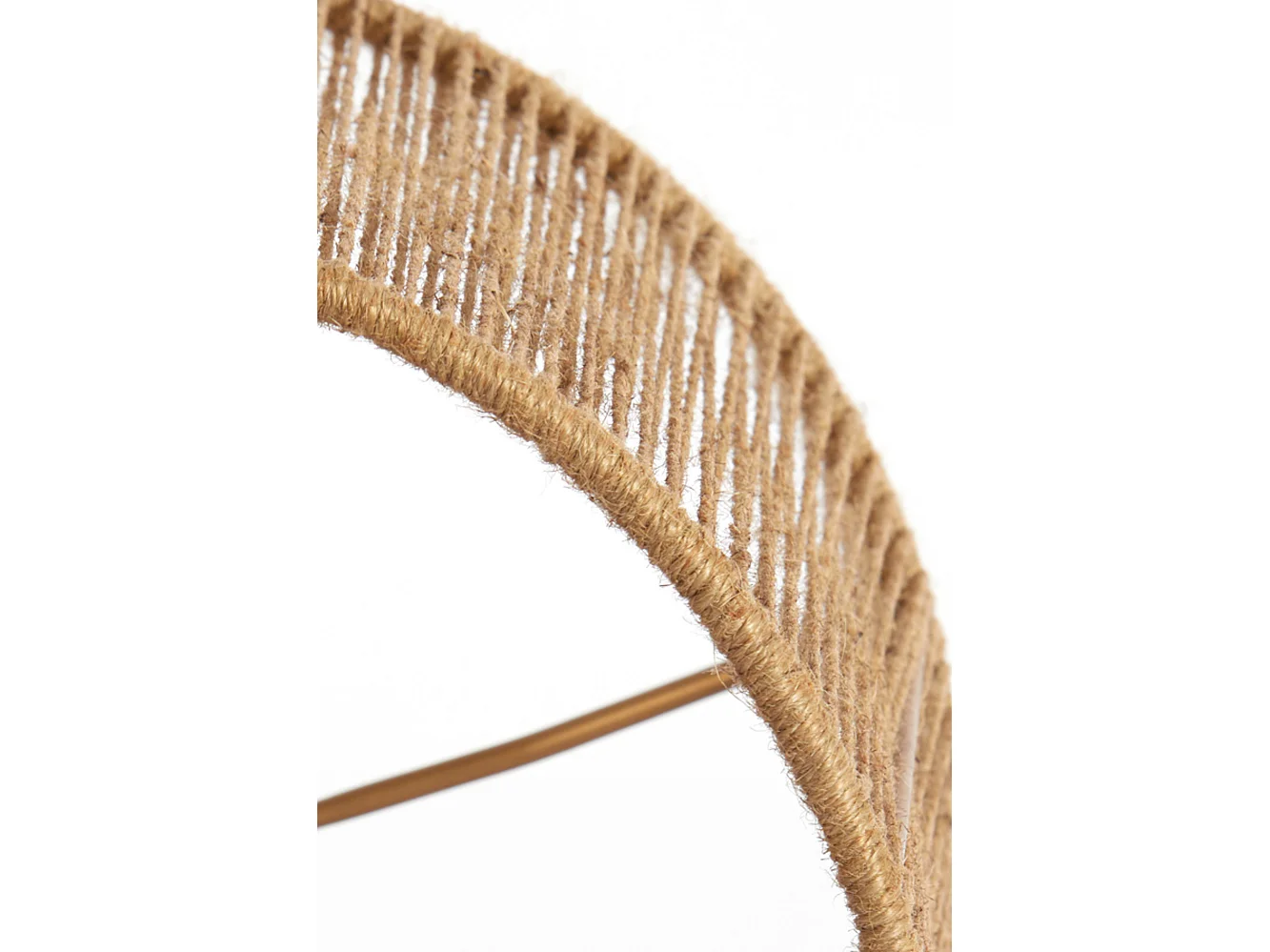 Abat-jour TOSSA - Ø30x21cm - Marron