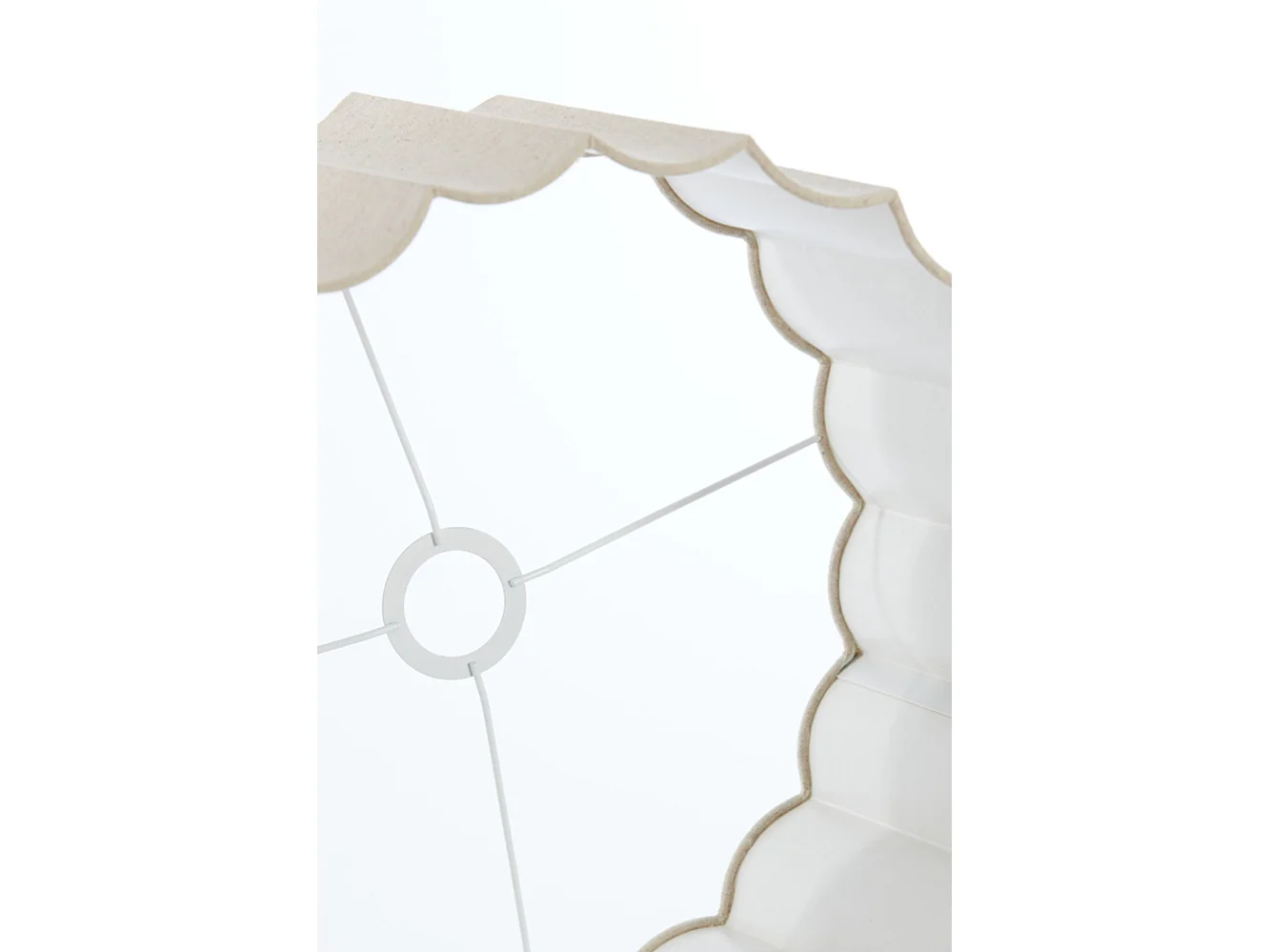 Abat-jour DISLI - Ø40x25cm - Marron