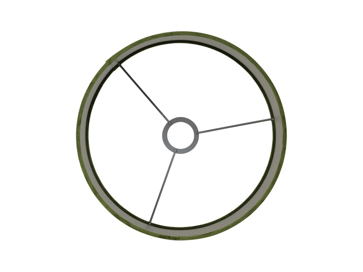 Abat-jour VELOURS - Ø30x21cm - Vert