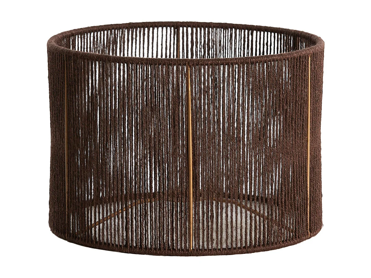 Lampenkap TOSSA - Ø30x21cm - Bruin