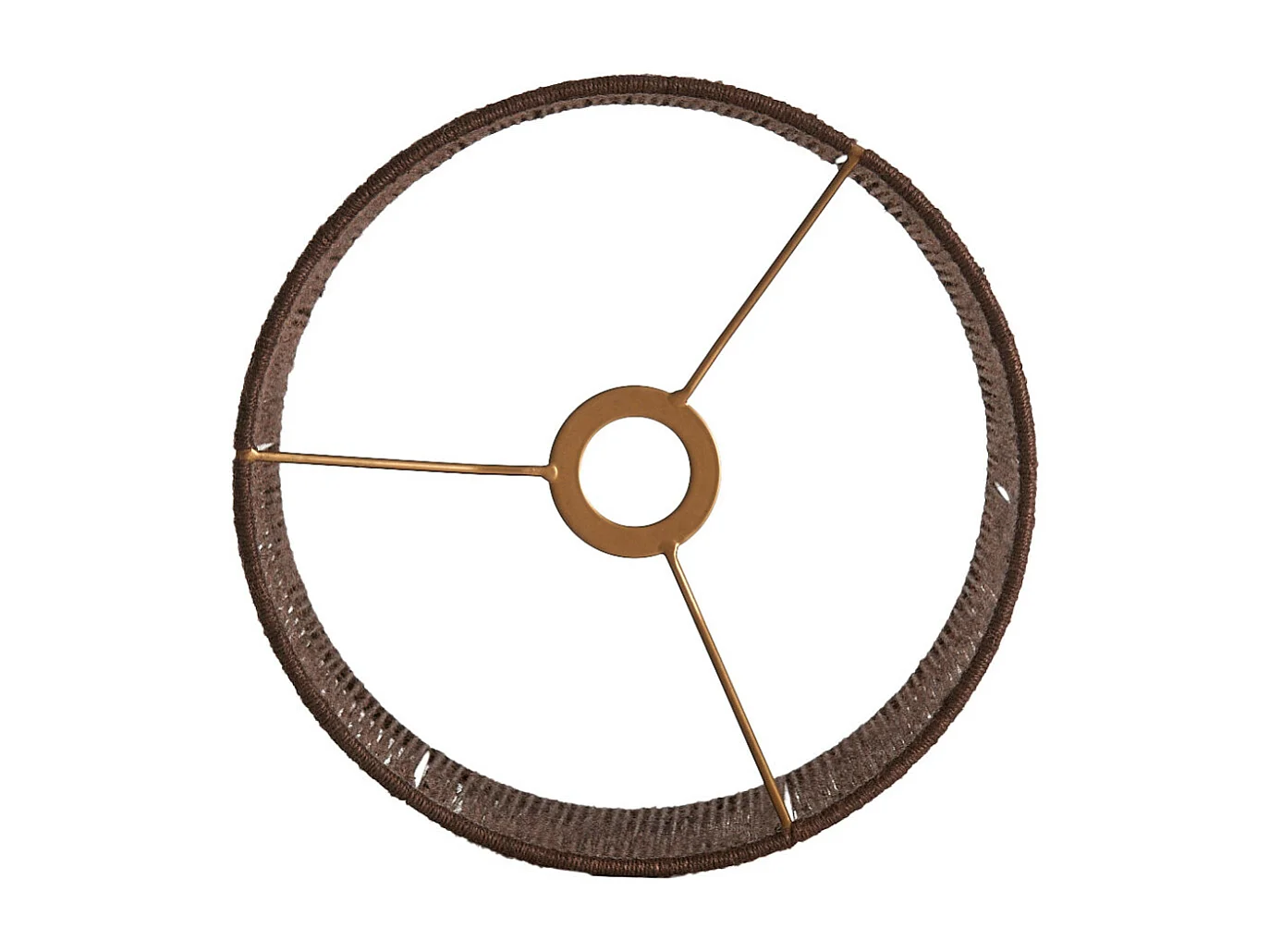 Lampenkap TOSSA - Ø30x21cm - Bruin