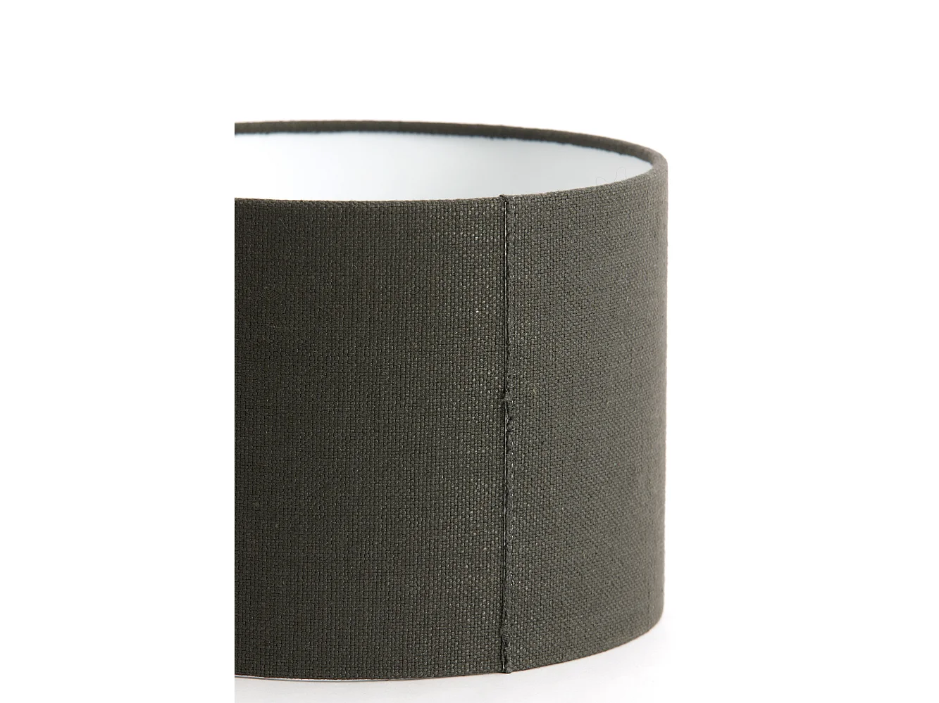 Abat-jour LIVIGNO - Ø25x18cm - Gris