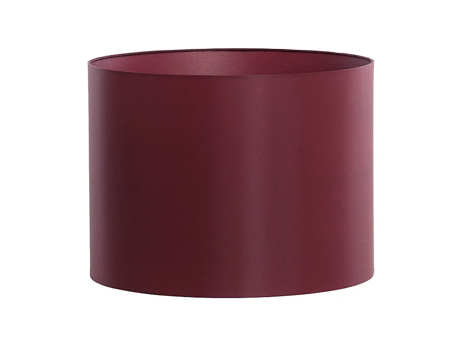 Abat-jour IMANI - Ø25x18cm - Rouge