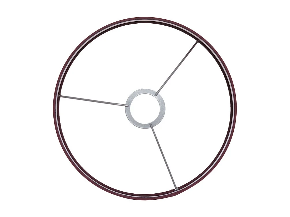 Abat-jour IMANI - Ø25x18cm - Rouge