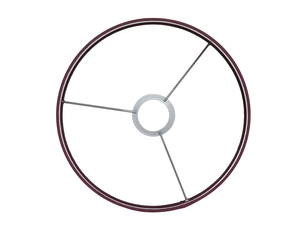 Abat-jour IMANI - Ø25x18cm - Rouge