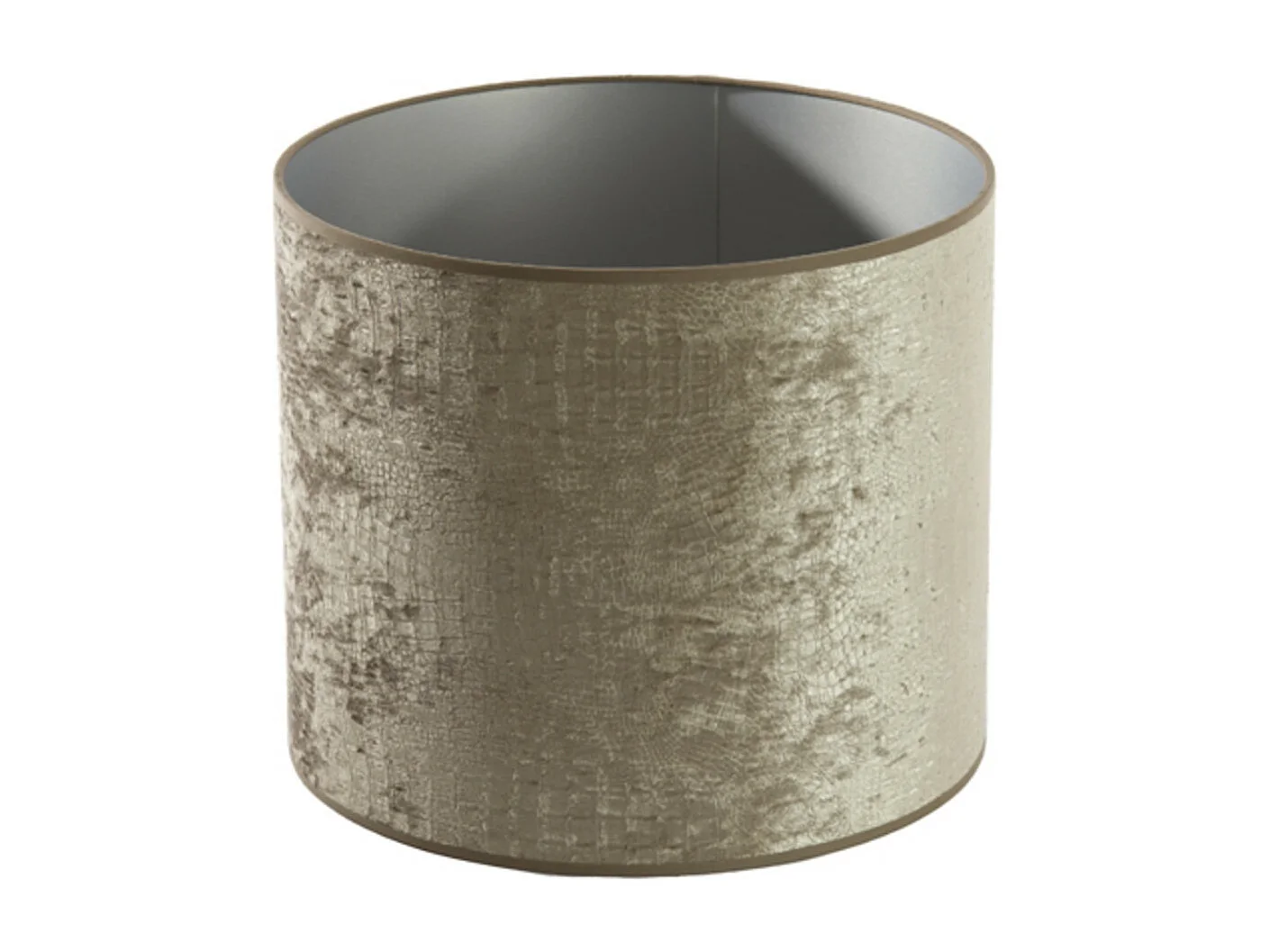 Abat-jour CHELSEA - Ø35x30cm - Argent