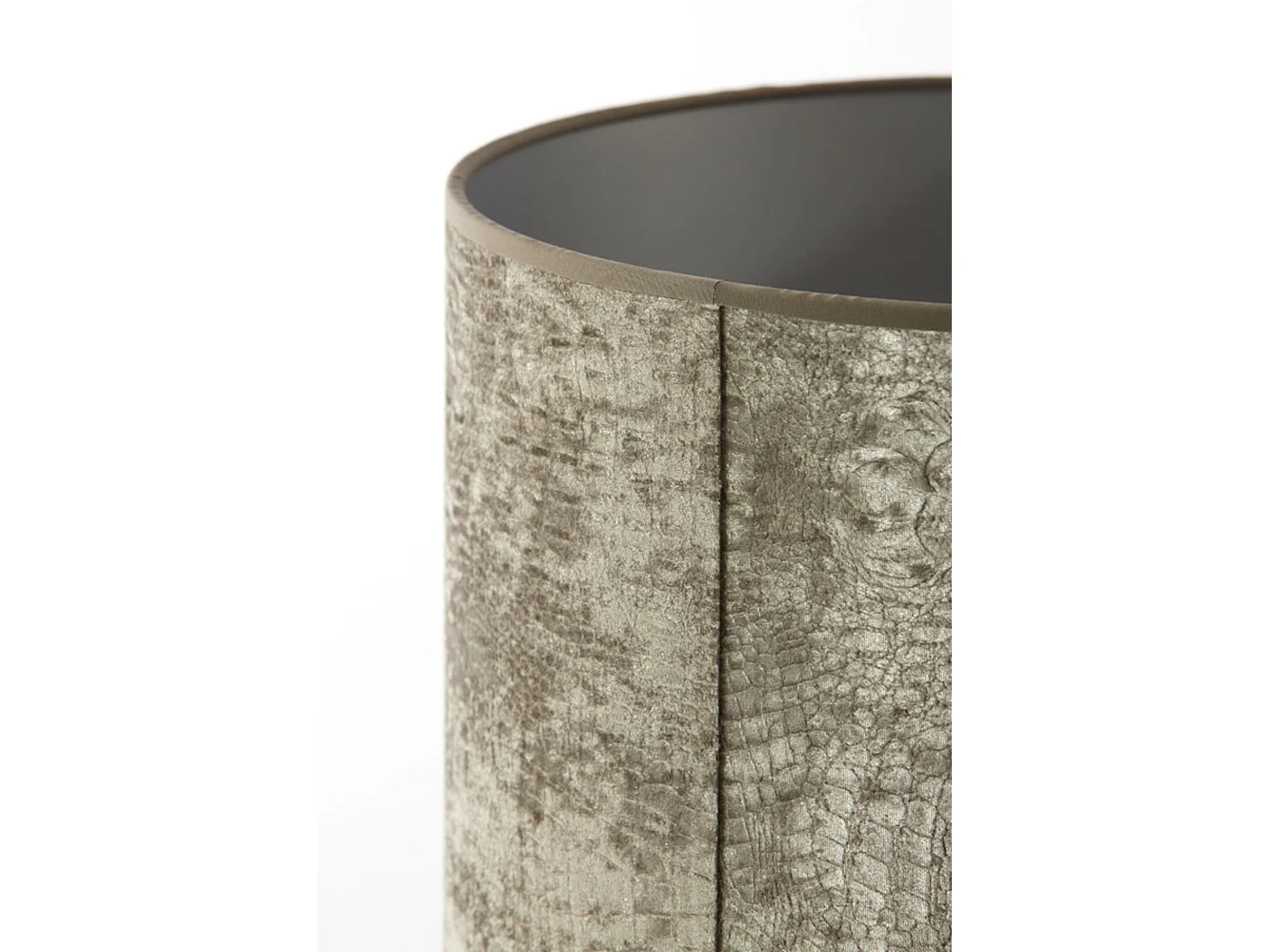 Abat-jour CHELSEA - Ø35x30cm - Argent