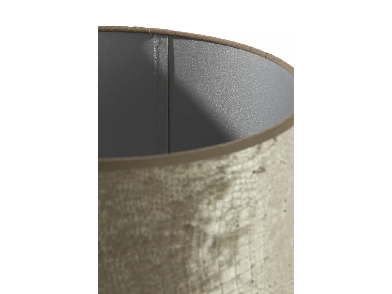 Abat-jour CHELSEA - Ø35x30cm - Argent