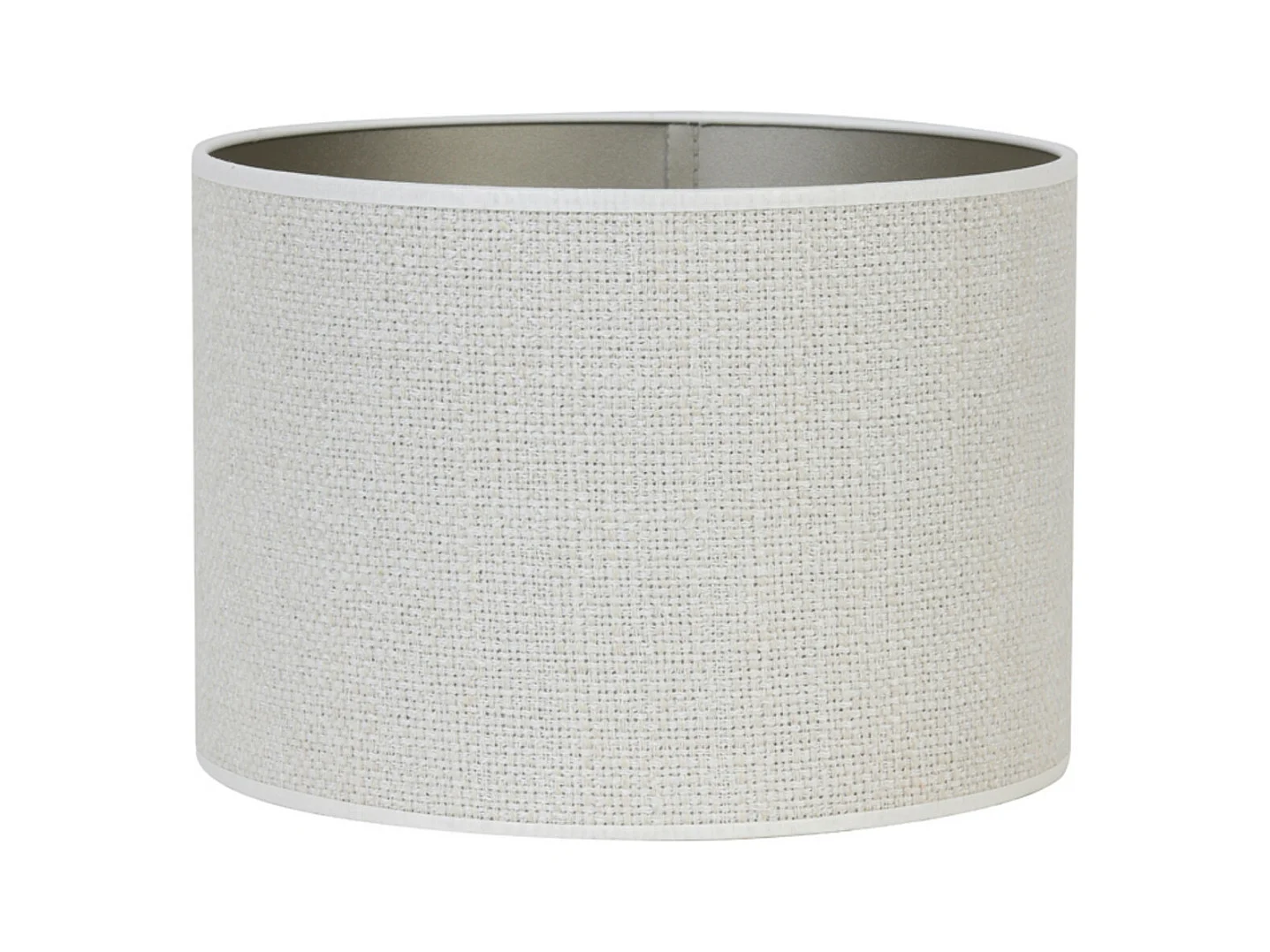 Abat-jour SAVERNA - Ø25x18cm - Blanc